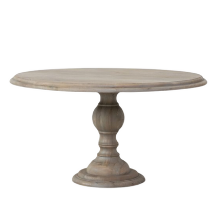 Maison Reproductions Rustic Wooden Round Dining Table 147cm - WFA61