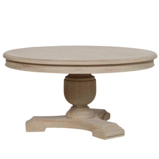 Maison Reproductions 150cm Rustic Round Dining Table - WDT06