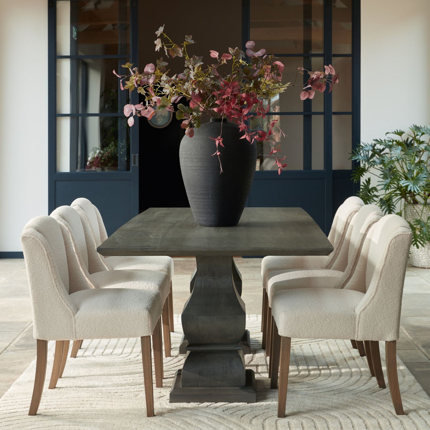 Compton Boucle Dining Chair - 22989