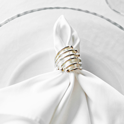 Set of 4 Luxury 200GSM Pure Cotton Napkins