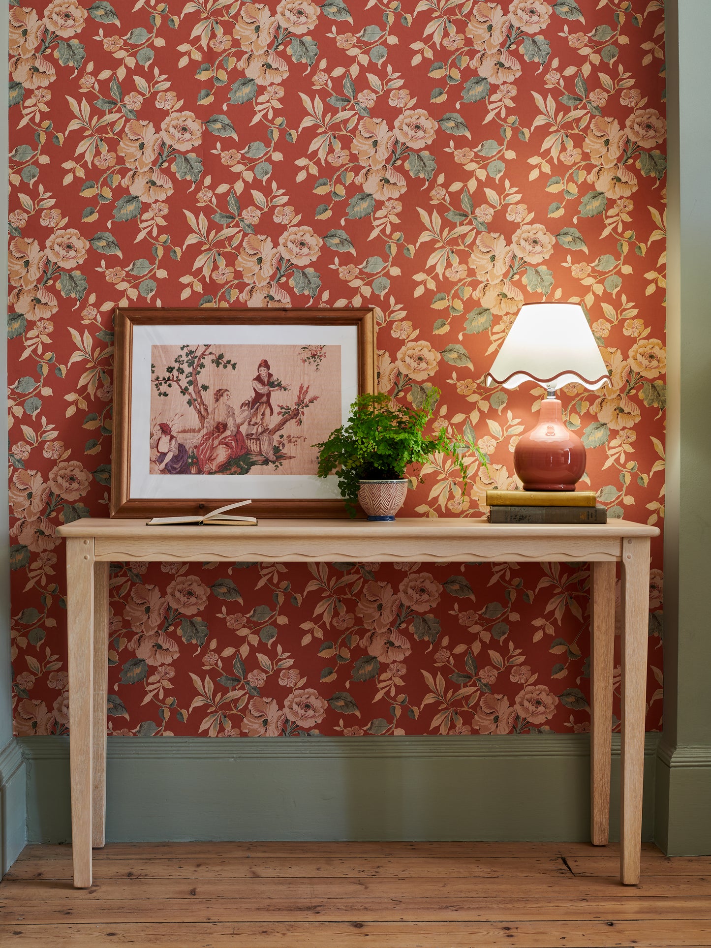 Laura Ashley Calford Washed Oak Desk - 3271005