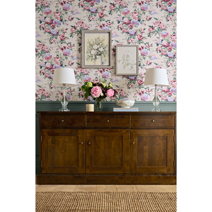 Laura Ashley Garrat 3 Door 3 Drawer Sideboard in Dark Chestnut - 3458572 - White Bear Furnishings
