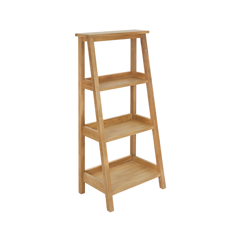 Milton Low Ladder Storage Unit	in Oak Wood - 3652500