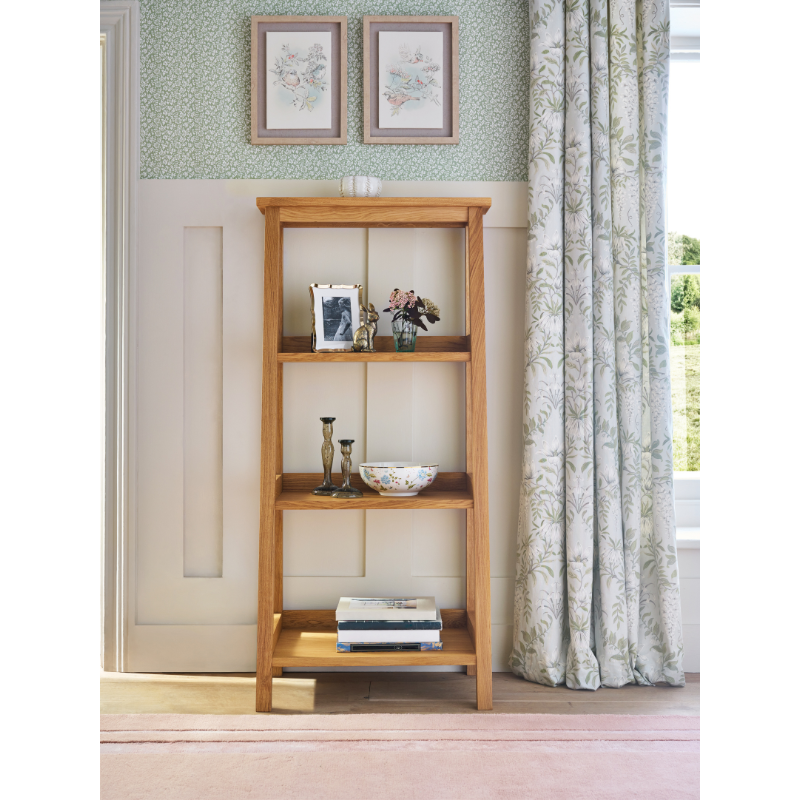 Milton Low Ladder Storage Unit	in Oak Wood - 3652500