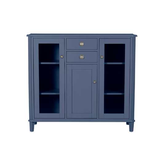 Laura Ashley 3 Door 2 Drawer Low Display Cabinet Unit