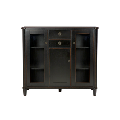 Laura Ashley 3 Door 2 Drawer Low Display Cabinet Unit