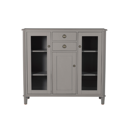 Laura Ashley 3 Door 2 Drawer Low Display Cabinet Unit
