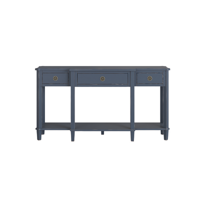 Laura Ashley Henshaw 3 Drawer Triple Console Table