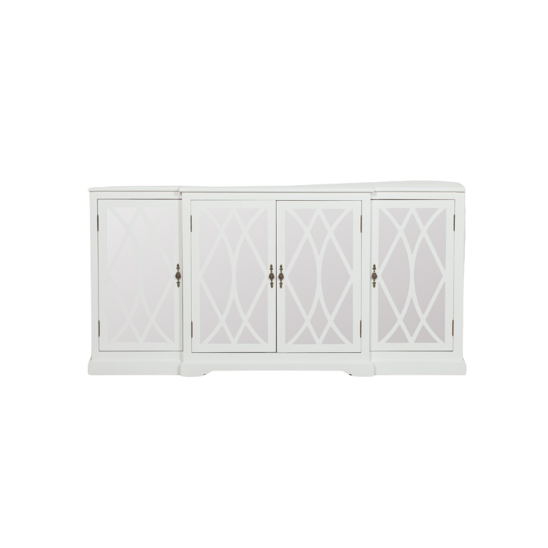 Maison Reproductions Breakfont White Mirror Front Sideboard - FWF501
