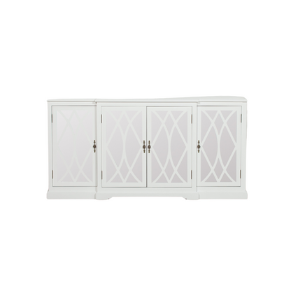 Maison Reproductions Breakfont White Mirror Front Sideboard - FWF501