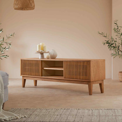 Fishe & Lilly Melia Media Unit with Sliding Doors