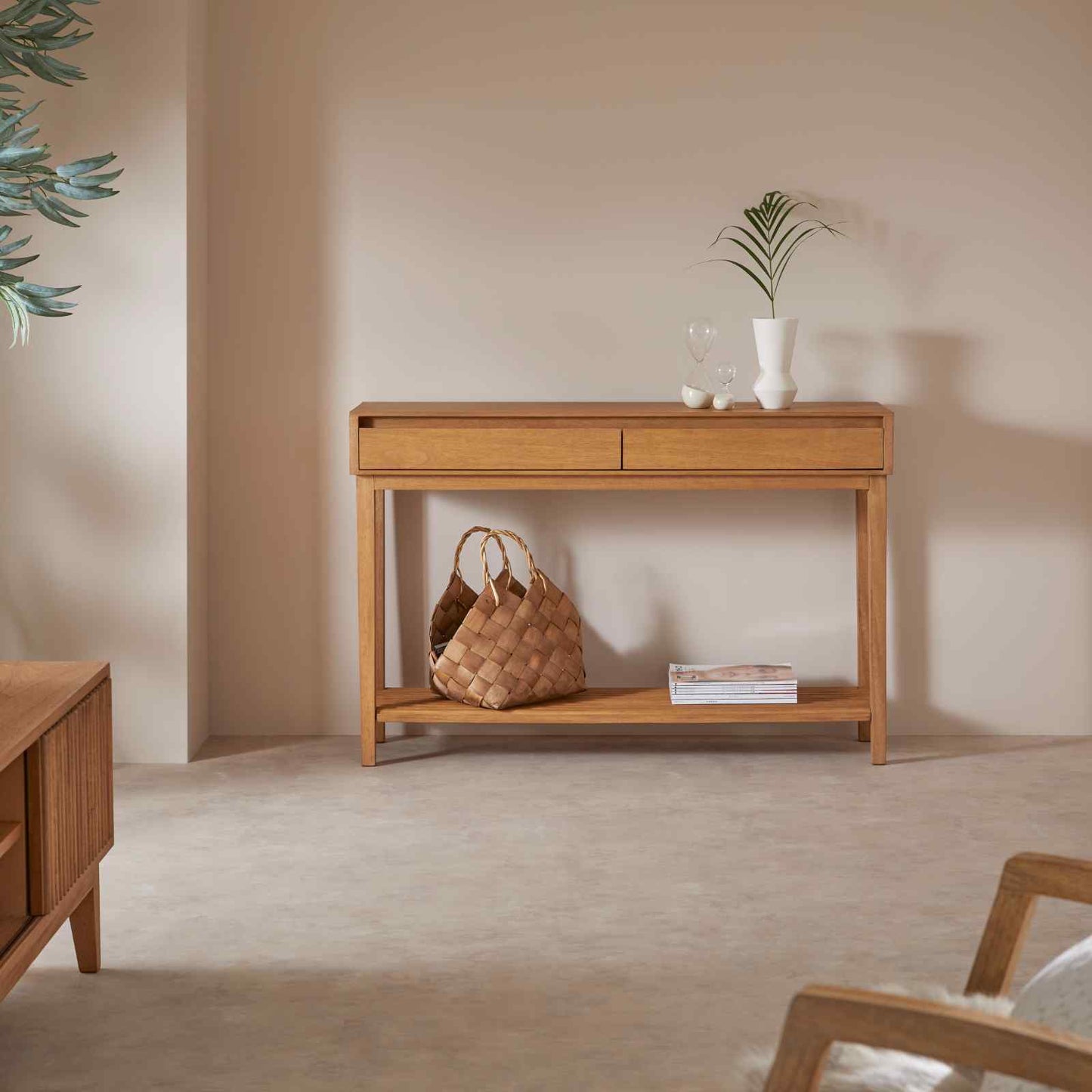 Fishe & Lilly Melia Console Table with Two Drawers