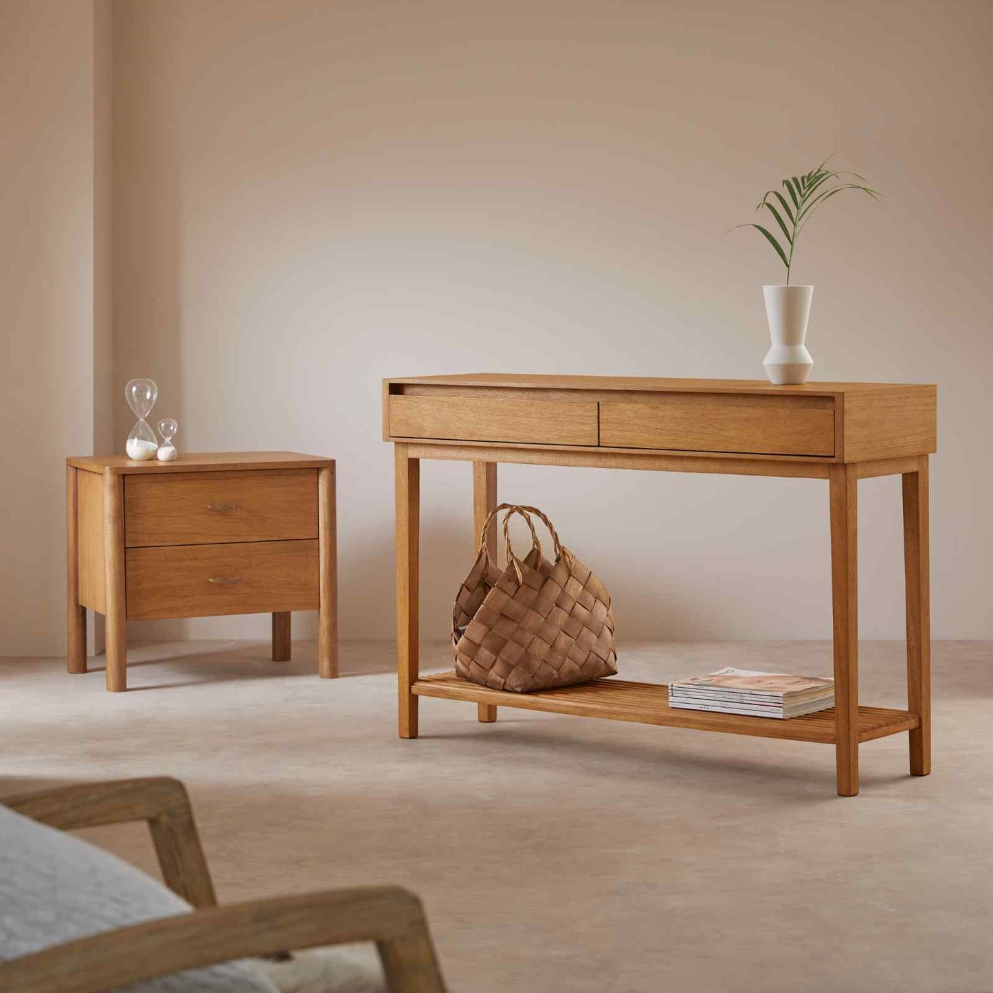 Fishe & Lilly Melia Console Table with Two Drawers