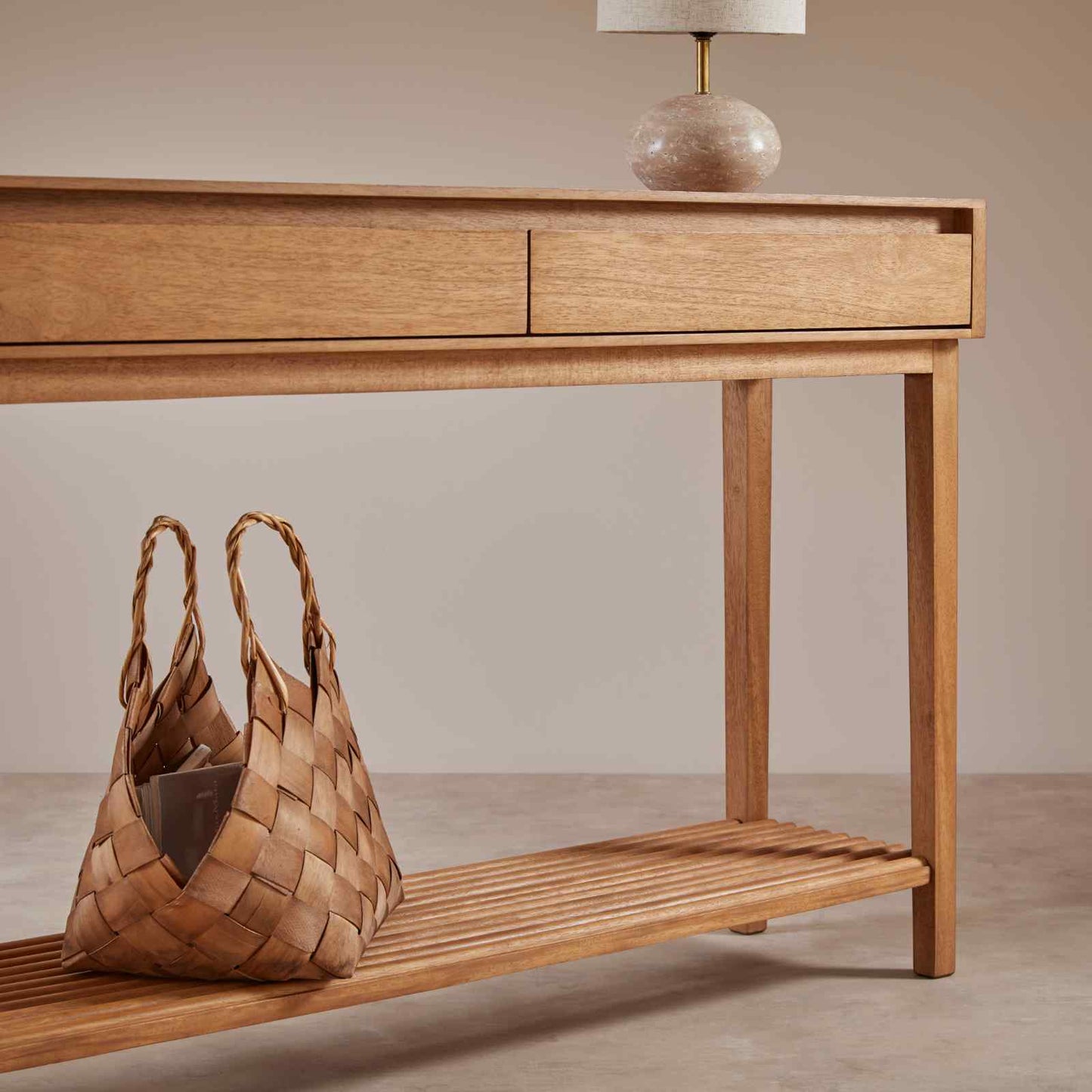 Fishe & Lilly Melia Console Table with Two Drawers