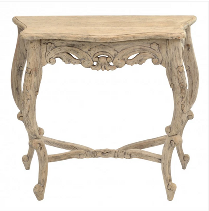 Ancient Mariner Carved Ornate Console Table 120cm