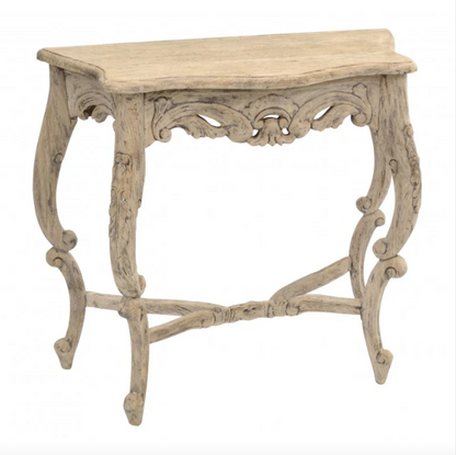 Ancient Mariner Carved Ornate Console Table 120cm