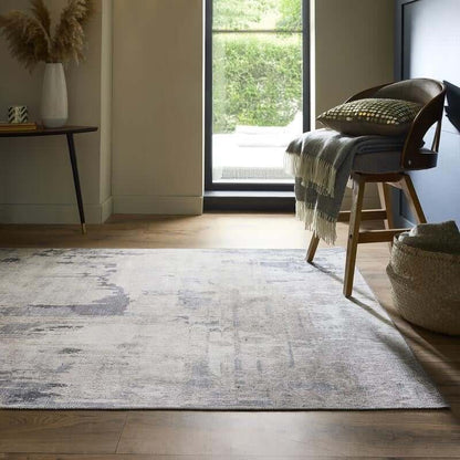 Eco-Washable Rug Abstract Design Non-Slip