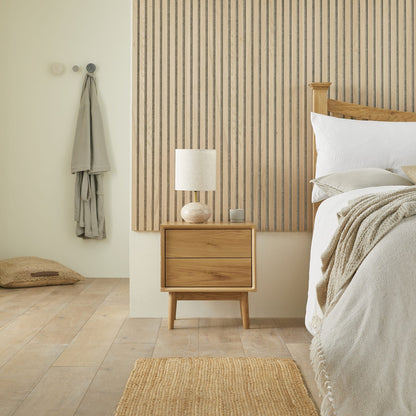 Fishe & Lilly Wright Oak Bedside Table