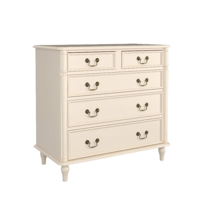 Laura Ashley Clifton 2+3 Drawer Chest in Ivory - 3563883 - White Bear Furnishings