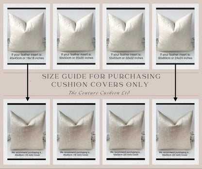 The Couture Cushion - The Grey Varley - Style No. 84