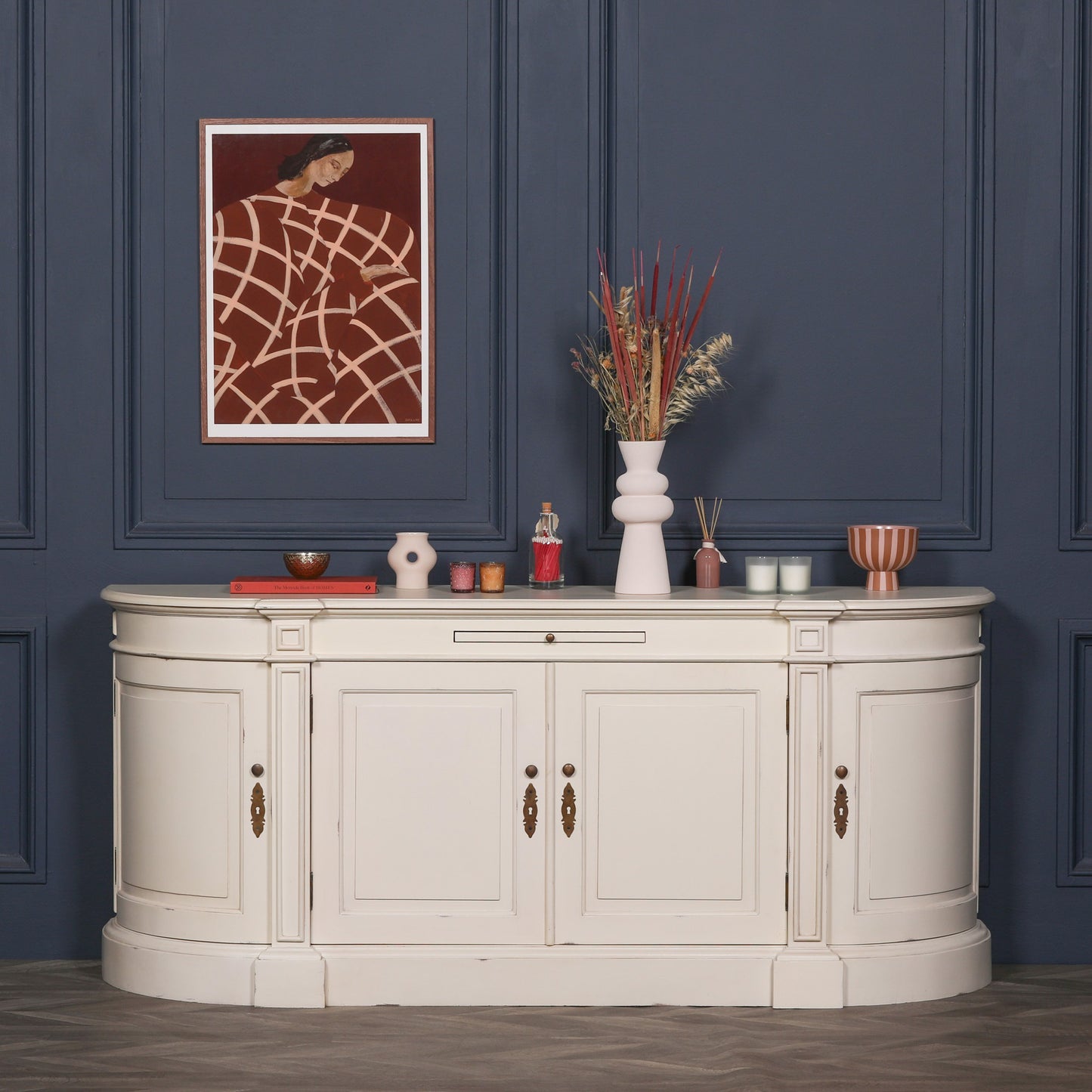 Maison Reproductions Distressed Large Buffet Sideboard - DWS01