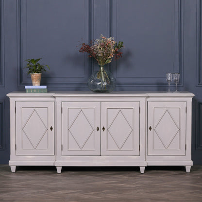 Maison Reproductions Classical Distressed Sideboard 206cm - DWS02