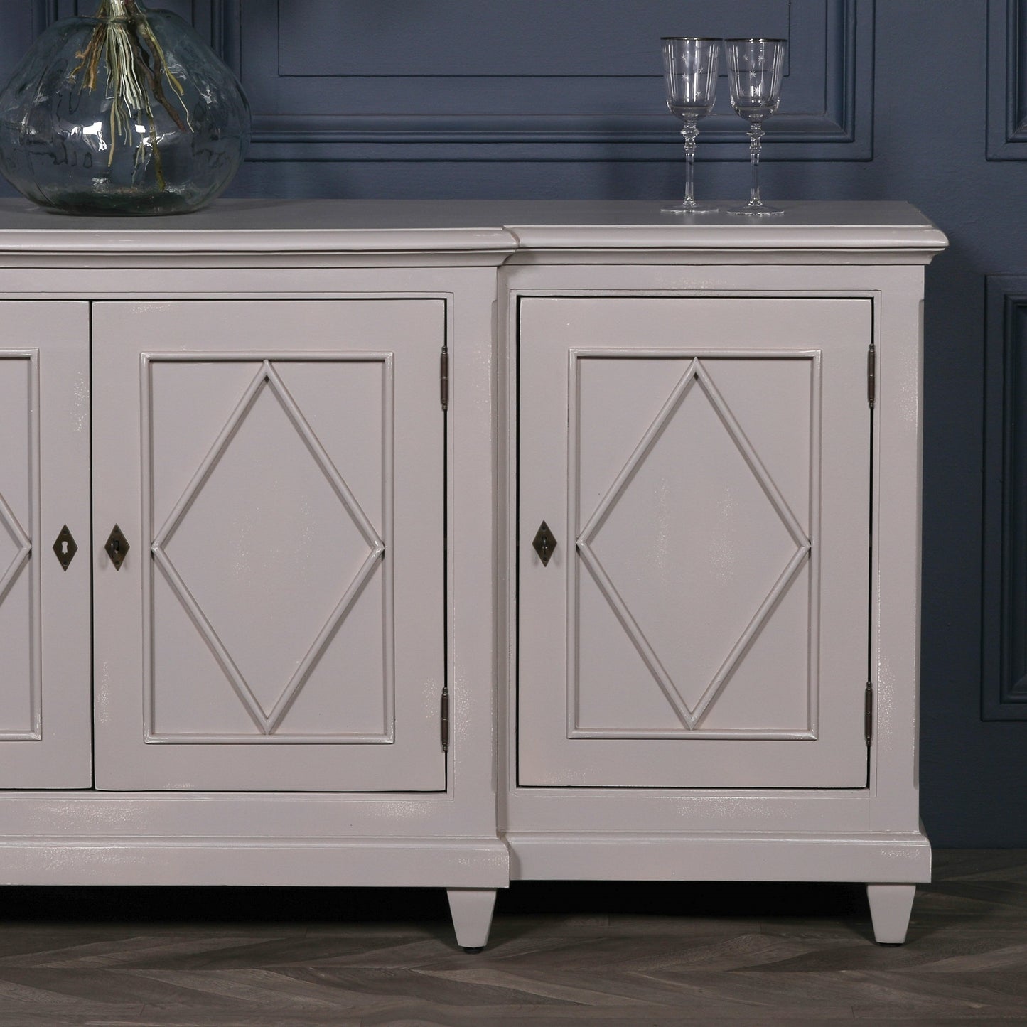 Maison Reproductions Classical Distressed Sideboard 206cm - DWS02