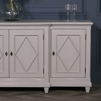 Maison Reproductions Classical Distressed Sideboard 206cm - DWS02