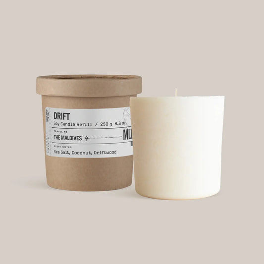 Drift Scented Candle Refill - White Bear Furnishings