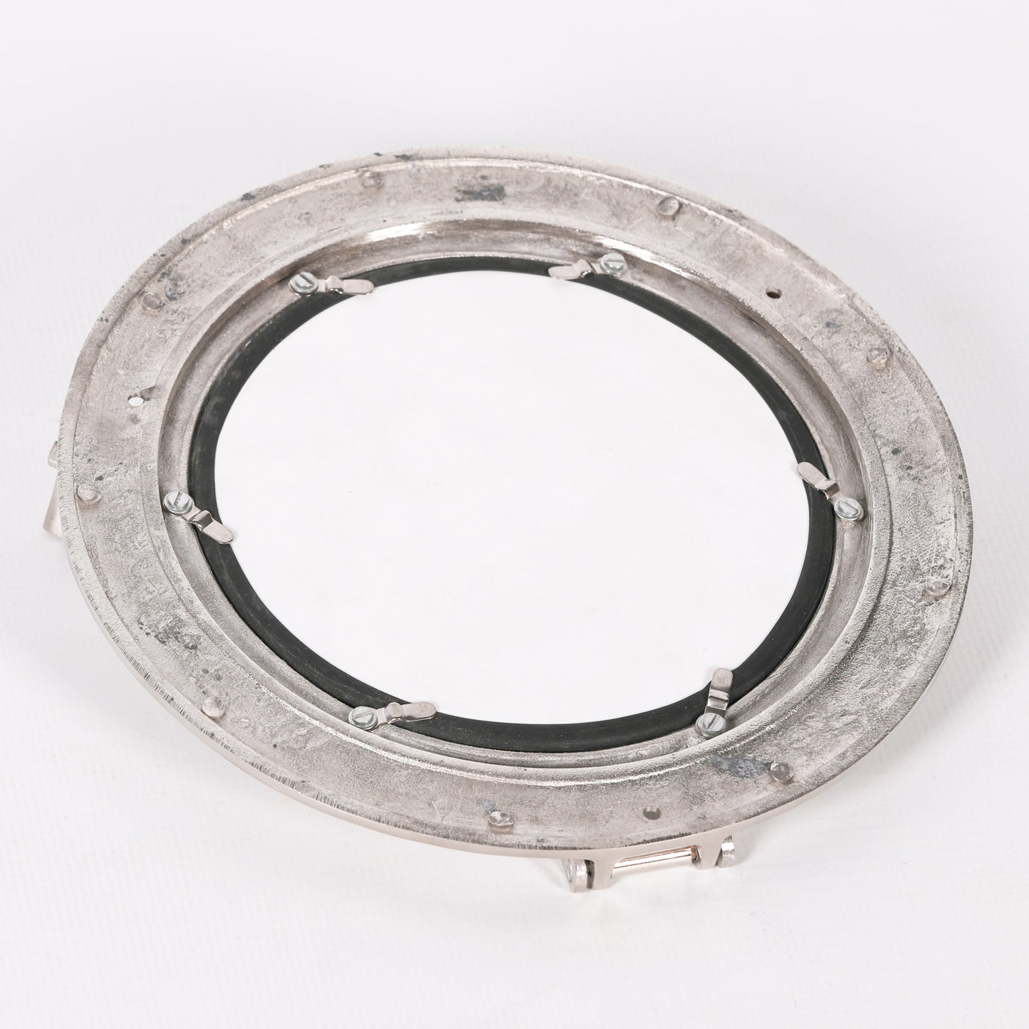 Medium Handcrafted Polished Port Hole Mirror - FM61
