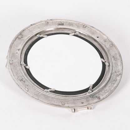 Medium Handcrafted Polished Port Hole Mirror - FM61