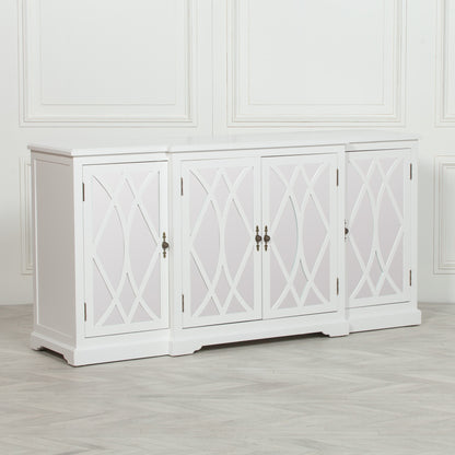 Maison Reproductions Breakfont White Mirror Front Sideboard - FWF501