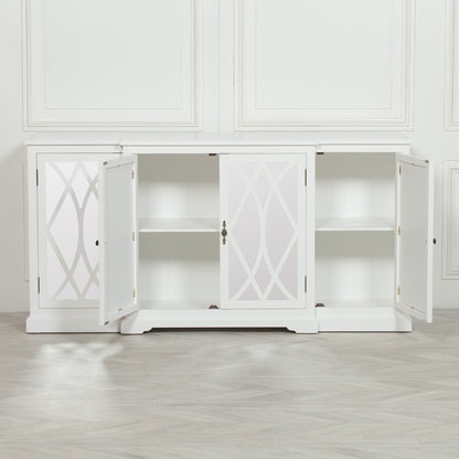 Maison Reproductions Breakfont White Mirror Front Sideboard - FWF501