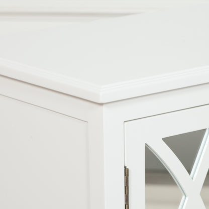 Maison Reproductions Breakfont White Mirror Front Sideboard - FWF501