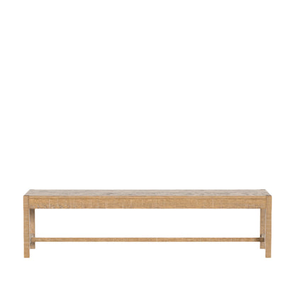Braystone Washed Oak Dining Bench - 3251003