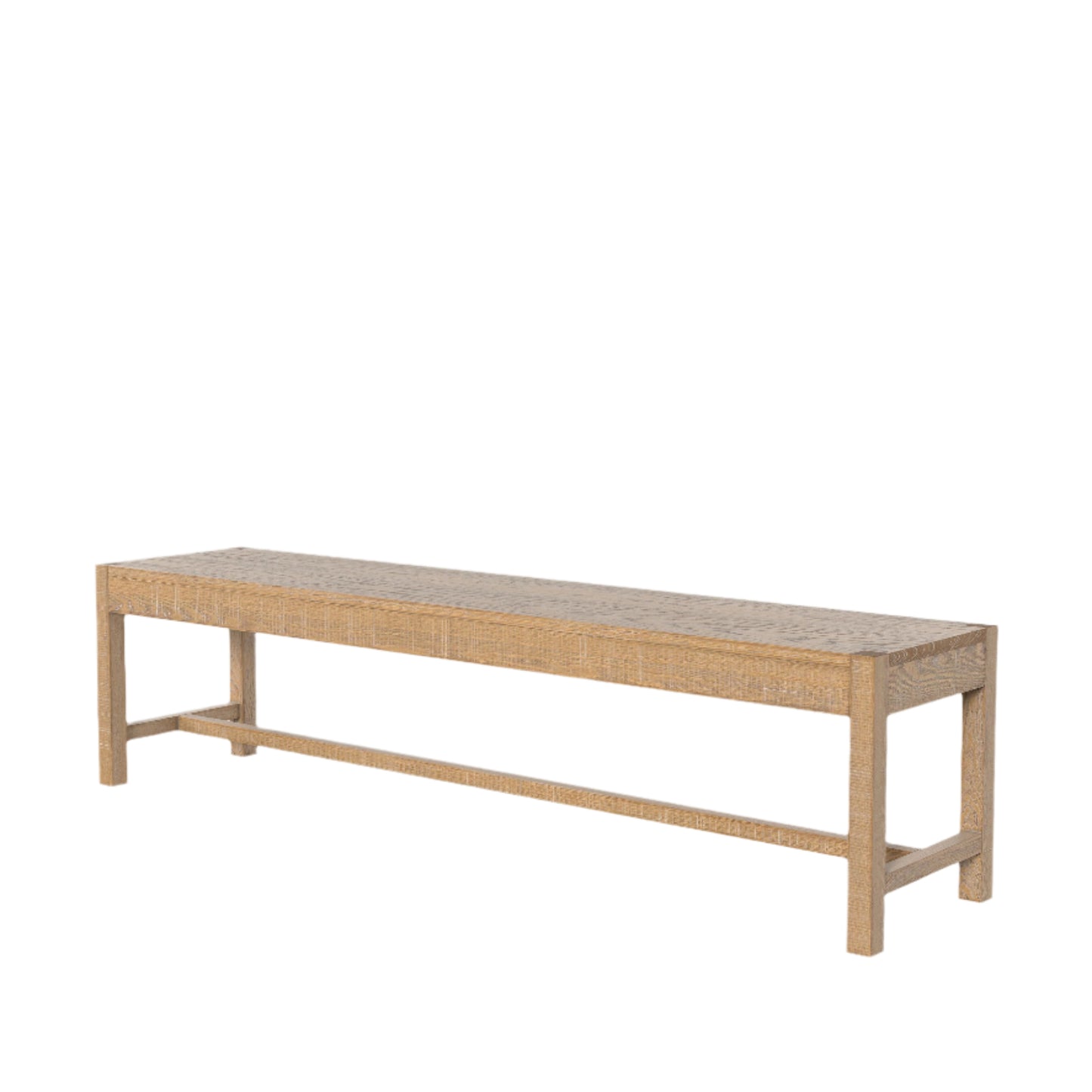 Braystone Washed Oak Dining Bench - 3251003