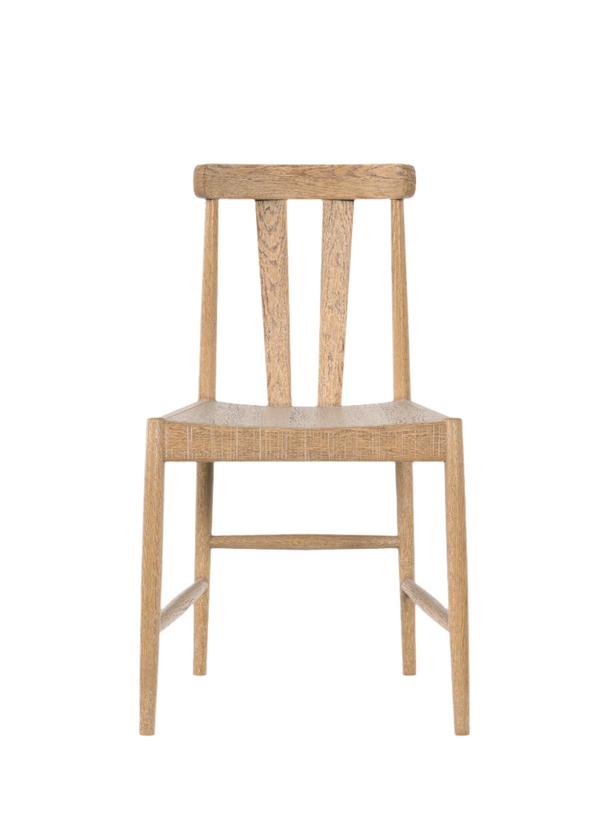 Laura Ashley Braystone Pair of Oak Dining Chairs - 3251002 - White Bear Furnishings