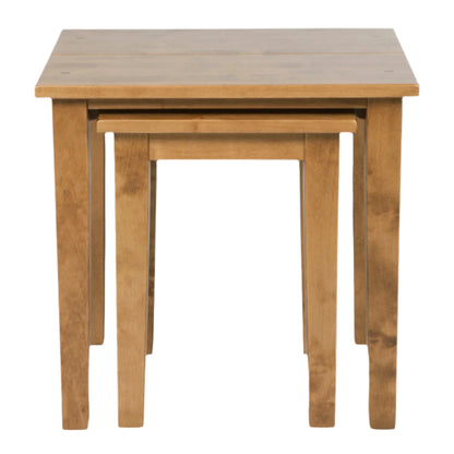 Laura Ashley Garrat Nest of 2 Tables in Honey - 3477136 - White Bear Furnishings