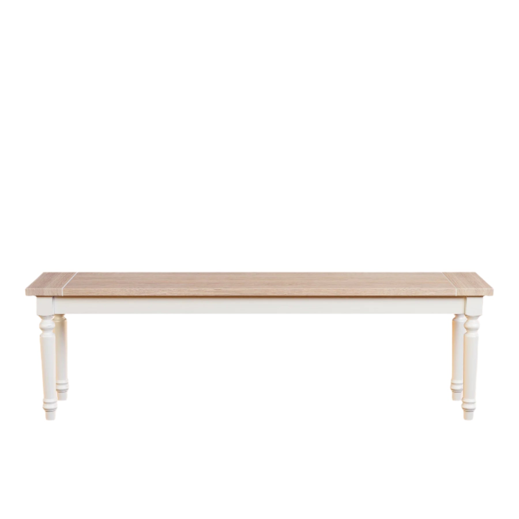 Laura Ashley Dorset Dining Bench in White - 3746744 - White Bear Furnishings
