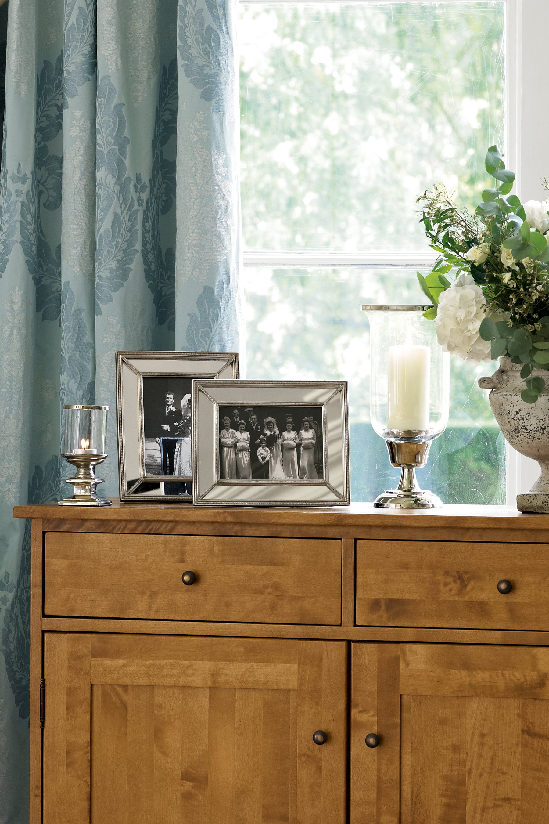 Laura Ashley Garrat 2 Door 2 Drawer Sideboard in Honey - 3394825 - White Bear Furnishings