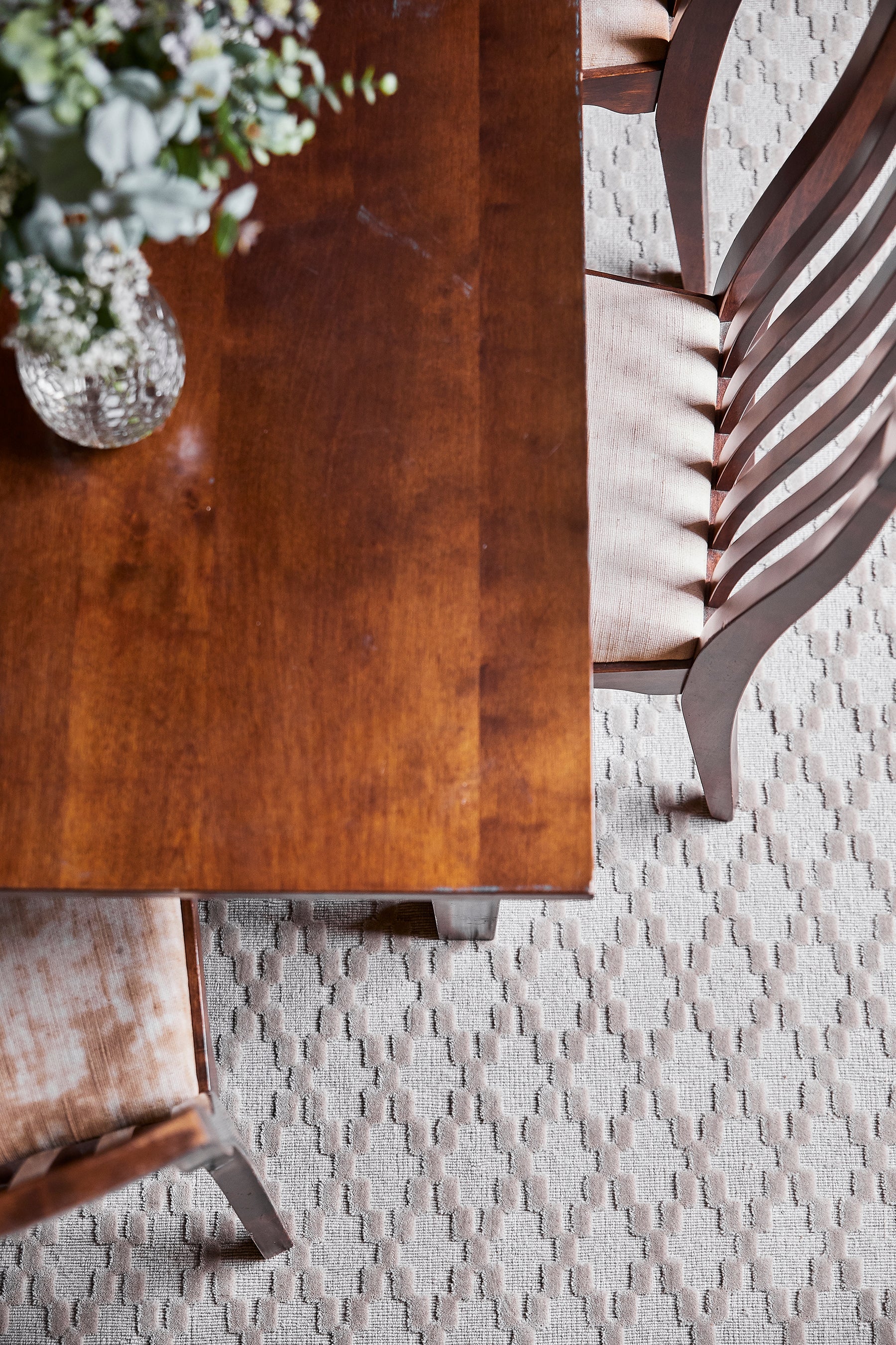 Laura Ashley Garrat Pair of Dining Chairs in Dark Chestnut - 3345140 - White Bear Furnishings