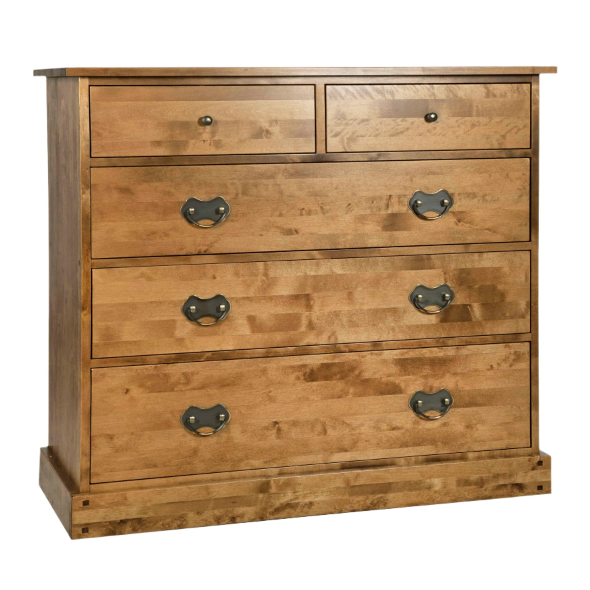 Laura Ashey Garrat 2+3 Drawer Chest in Honey - 3577498 - White Bear Furnishings