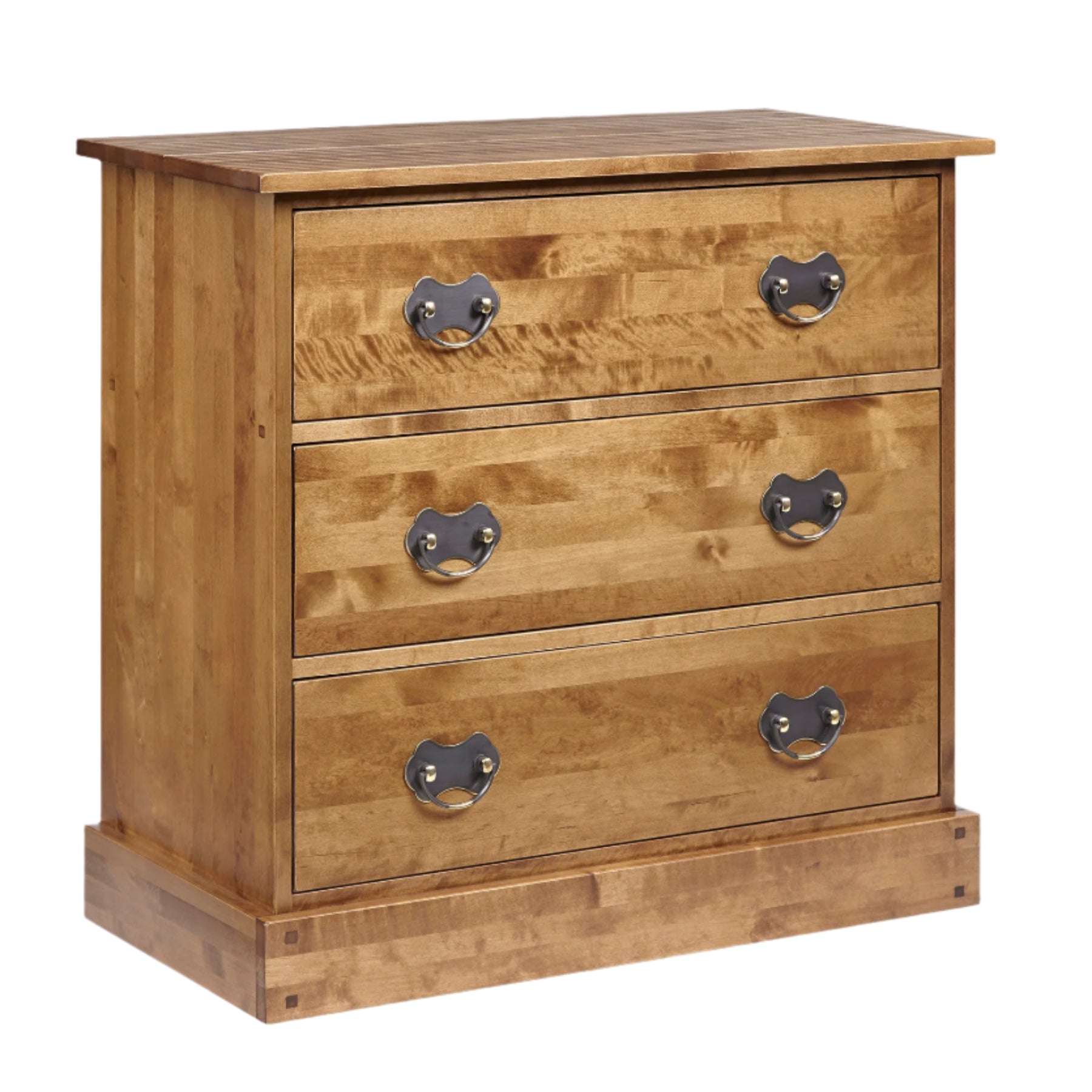 Laura Ashley Garrat 3 Drawer Chest	in Honey - 3553053 - White Bear Furnishings