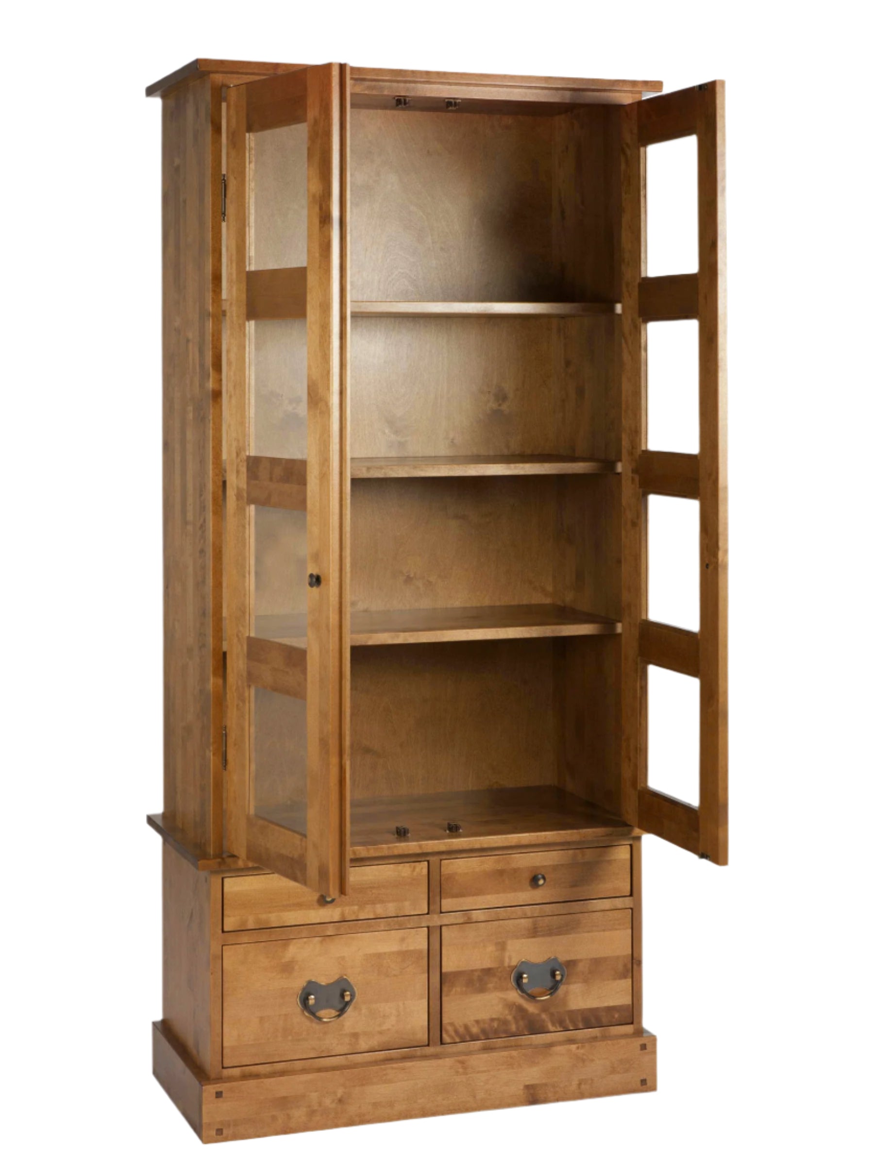 Laura Ashley 2 Door 4 Drawer Display Unit in Honey - 3167564 - White Bear Furnishings