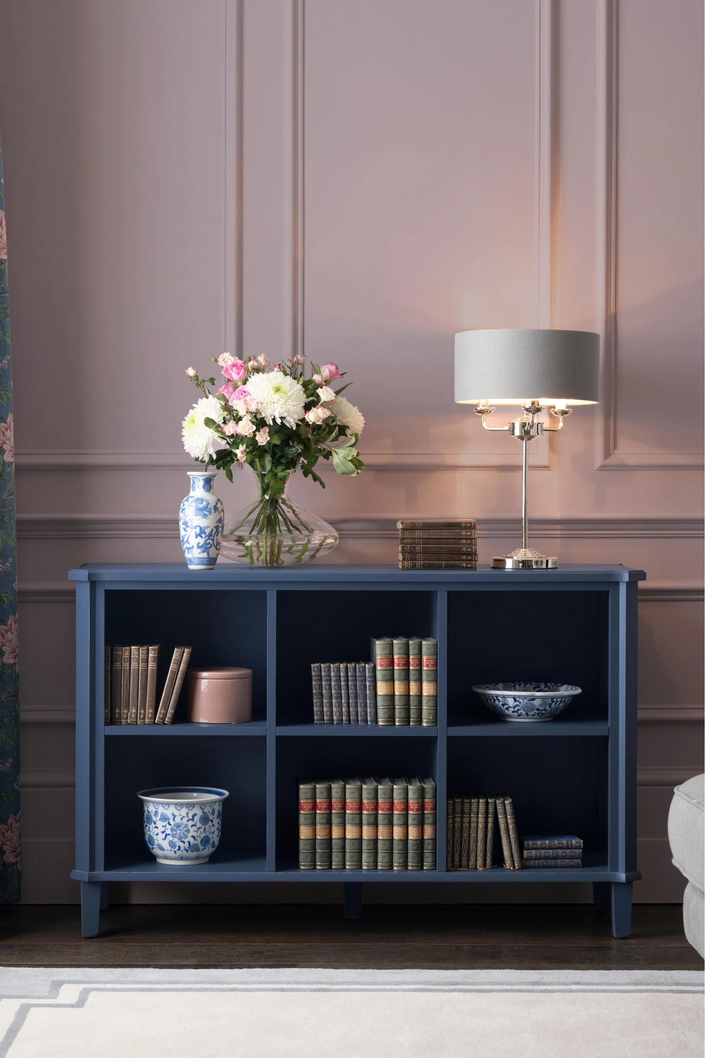 Laura Ashley Henshaw Low Bookcase