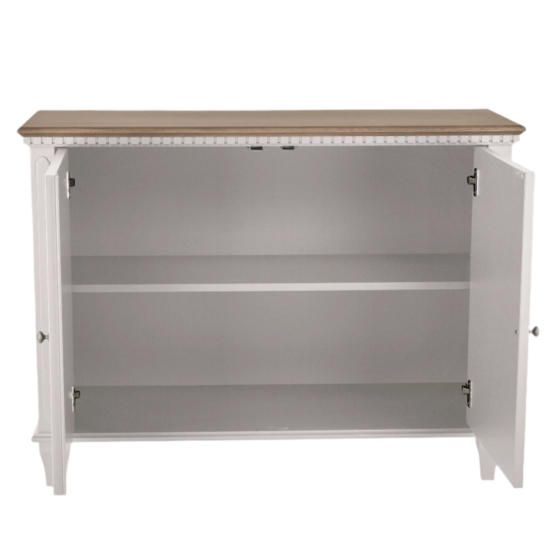 Laura Ashley Hanover 2 Door Sideboard in Pale French Grey - 3746916 - White Bear Furnishings
