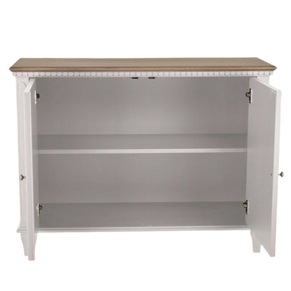 Laura Ashley Hanover 2 Door Sideboard in Pale French Grey - 3746916 - White Bear Furnishings