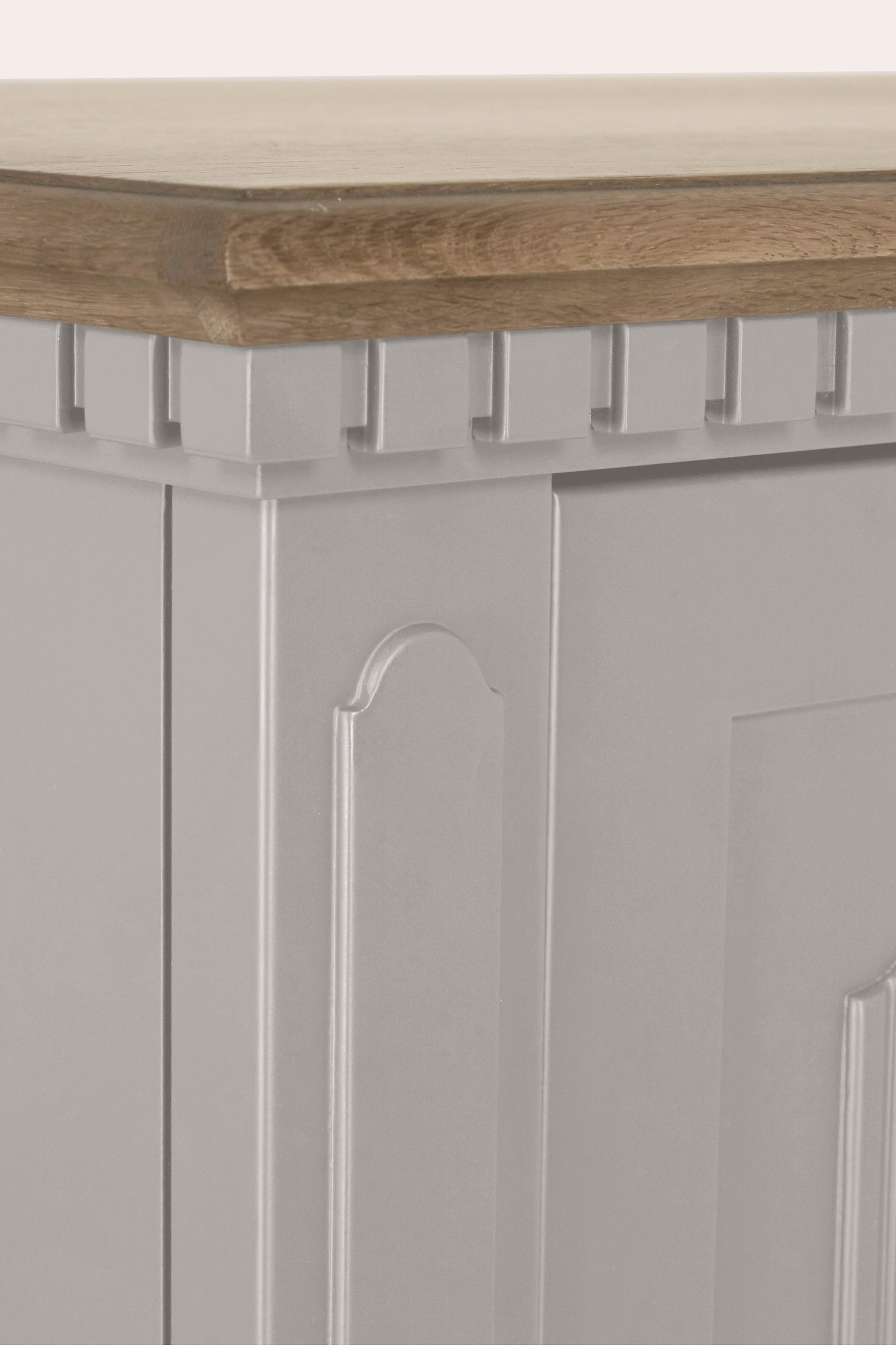 Laura Ashley Hanover 2 Door Sideboard in Pale French Grey - 3746916 - White Bear Furnishings