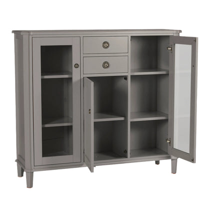 Laura Ashley 3 Door 2 Drawer Low Display Cabinet Unit