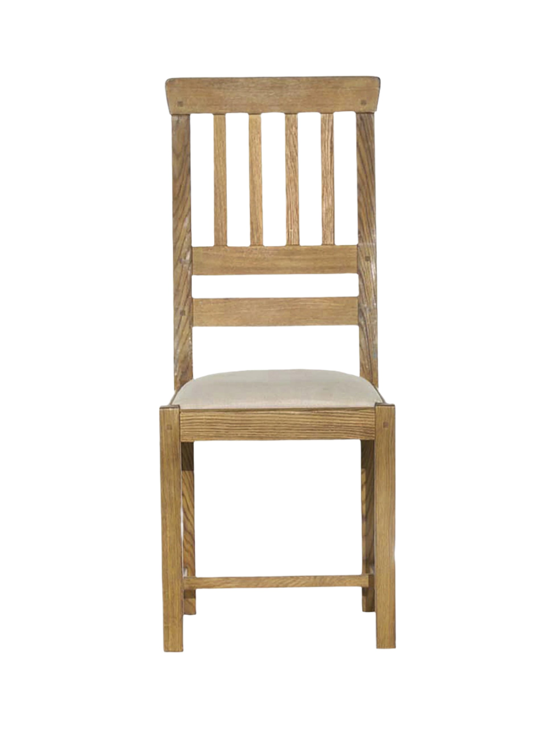 Laura Ashley Milton Pair of Dining Chairs	in Oak - 3283098 - White Bear Furnishings